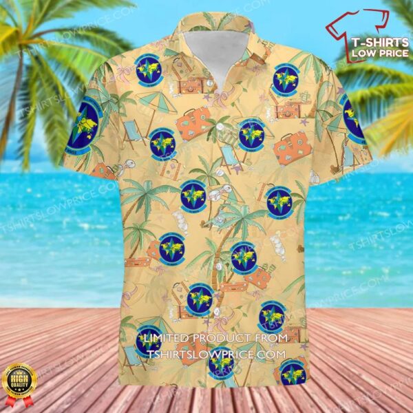 US Air Force 635th Materiel Maintenance Support Squadron Hawaiian Shirt US Air Force 635th Materiel Maintenance Support Squadron Hawaiian Shirt