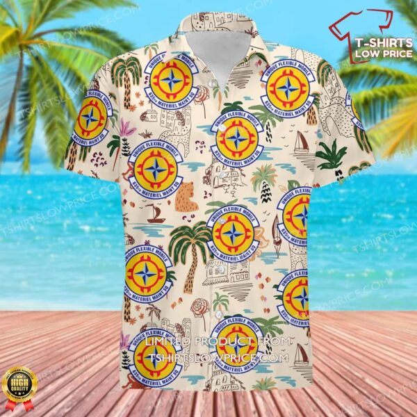 US Air Force 635th Materiel Maintenance Sq (AFMC) Hawaiian Shirt US Air Force 635th Materiel Maintenance Sq (AFMC) Hawaiian Shirt