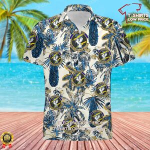 US Air Force 633d Medical Support Squadron (ACC) Hawaiian Shirt