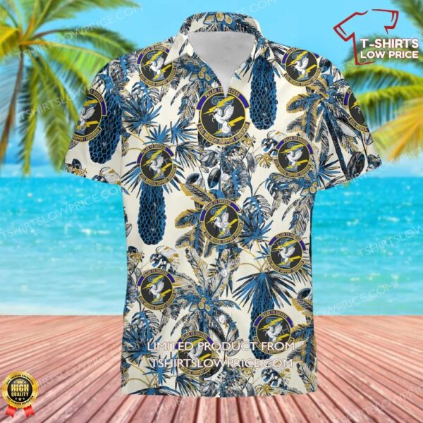US Air Force 633d Medical Support Squadron (ACC) Hawaiian Shirt US Air Force 633d Medical Support Squadron (ACC) Hawaiian Shirt