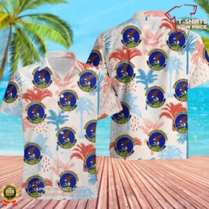 US Air Force 633d Contracting Squadron (ACC) Hawaiian Shirt