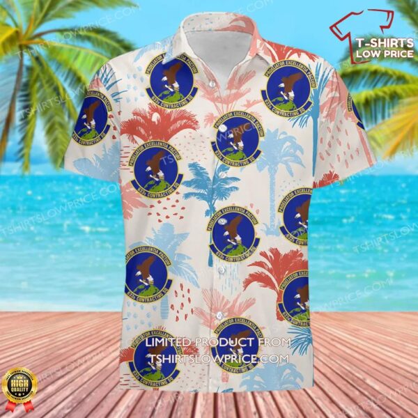 US Air Force 633d Contracting Squadron (ACC) Hawaiian Shirt US Air Force 633d Contracting Squadron (ACC) Hawaiian Shirt