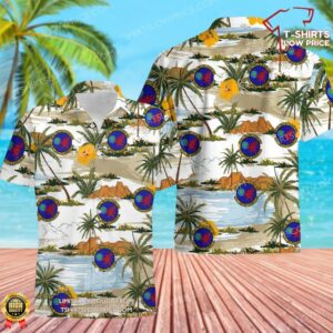 US Air Force 628th Operational Medical Readiness Squadron (AMC) Hawaiian Shirt