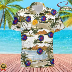 US Air Force 628th Operational Medical Readiness Squadron (AMC) Hawaiian Shirt