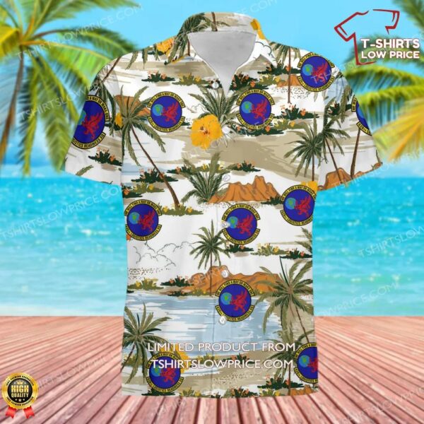 US Air Force 628th Operational Medical Readiness Squadron (AMC) Hawaiian Shirt US Air Force 628th Operational Medical Readiness Squadron (AMC) Hawaiian Shirt