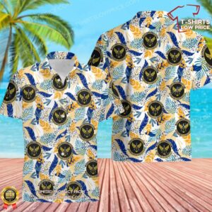 US Air Force 628th Civil Engineer Squadron (AMC) Hawaiian Shirt