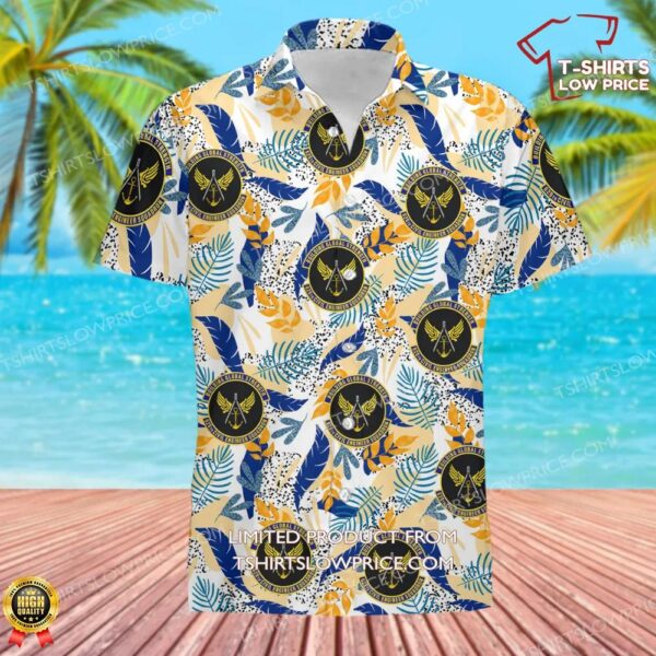 US Air Force 628th Civil Engineer Squadron (AMC) Hawaiian Shirt