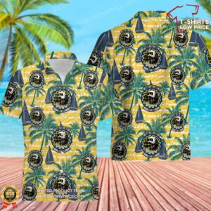 US Air Force 627th Civil Engineer Squadron (AMC) Hawaiian Shirt