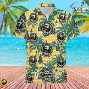 US Air Force 627th Civil Engineer Squadron (AMC) Hawaiian Shirt