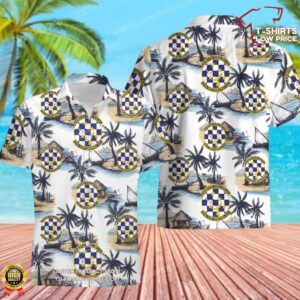 US Air Force 623d Air Control Squadron (PACAF) Hawaiian Shirt