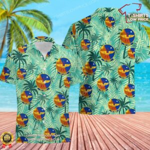 US Air Force 621st Air Mobility Operations Squadron (AMC) Hawaiian Shirt