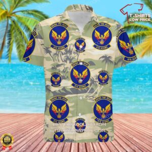 US Air Force 616th Air Communications Squadron (ACC) Hawaiian Shirt