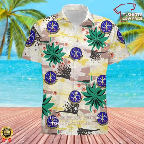 US Air Force 610th Air Control Flight (PACAF) Hawaiian Shirt US Air Force 610th Air Control Flight (PACAF) Hawaiian Shirt