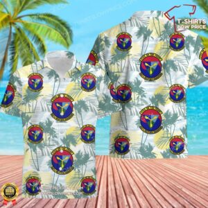 US Air Force 607th Combat Weather Squadron Hawaiian Shirt