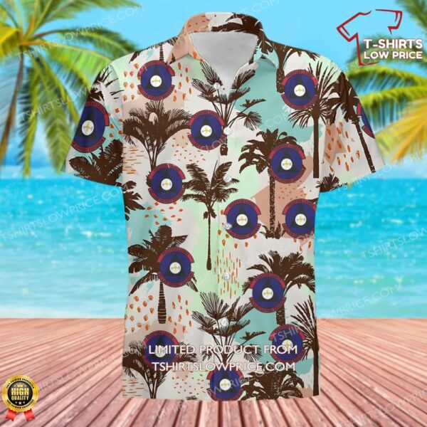 US Air Force 607th Air Support Squadron (PACAF) Hawaiian Shirt US Air Force 607th Air Support Squadron (PACAF) Hawaiian Shirt