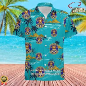 US Air Force 606th Air Control Squadron Hawaiian Shirt