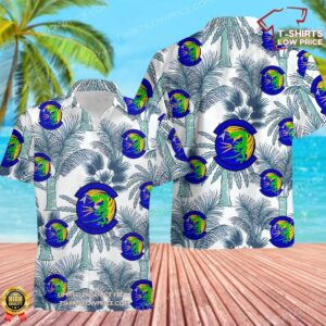 US Air Force 607th Air Communications Squadron (PACAF) Hawaiian Shirt