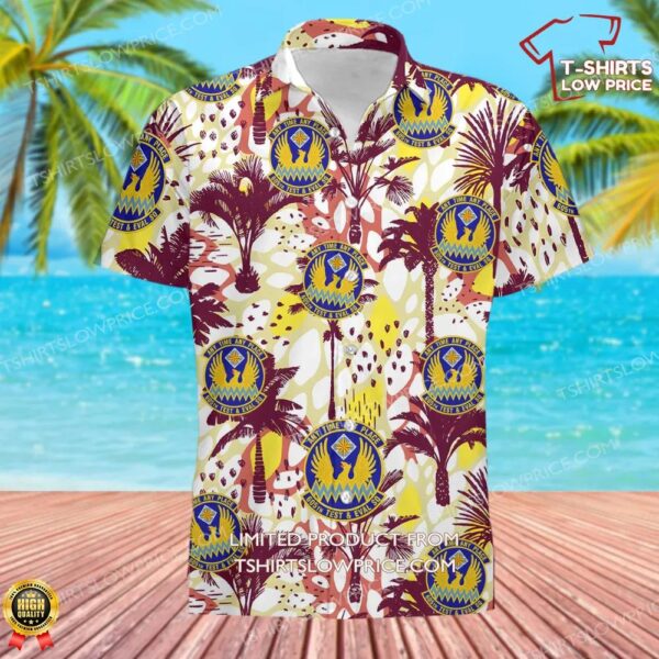 US Air Force 605th Test and Evaluation Squadron (ACC) Hawaiian Shirt US Air Force 605th Test and Evaluation Squadron (ACC) Hawaiian Shirt