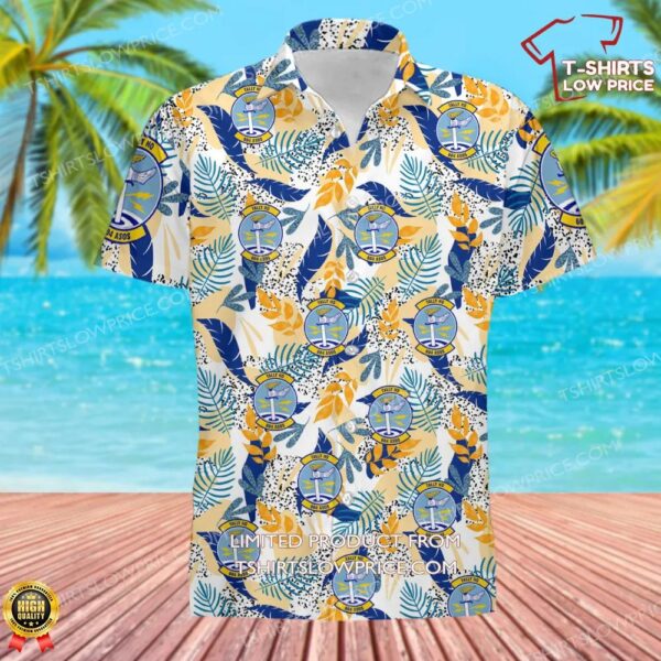 US Air Force 604th Air Support Operations Squadron (PACAF) Hawaiian Shirt US Air Force 604th Air Support Operations Squadron (PACAF) Hawaiian Shirt