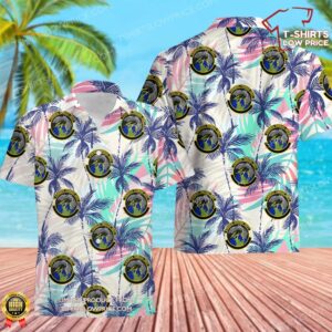 US Air Force 595th Operations Support Flight (AFSPC) Hawaiian Shirt