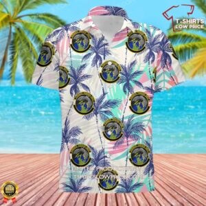 US Air Force 595th Operations Support Flight (AFSPC) Hawaiian Shirt
