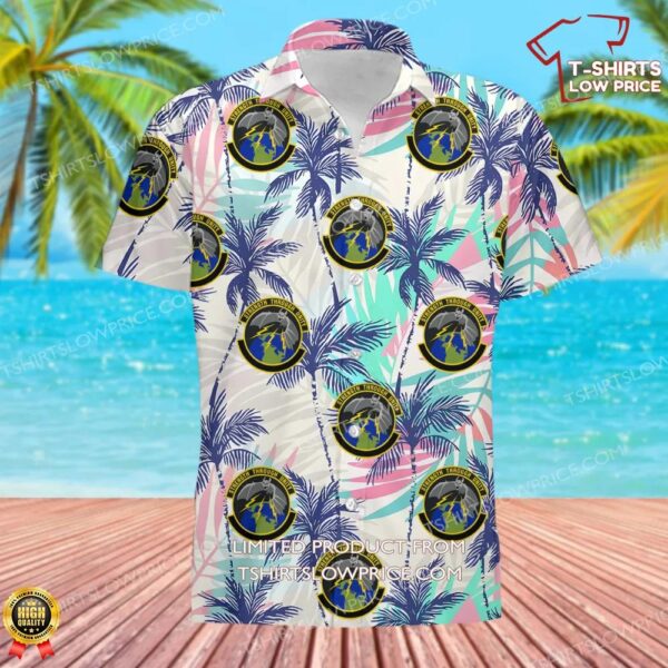 US Air Force 595th Operations Support Flight (AFSPC) Hawaiian Shirt