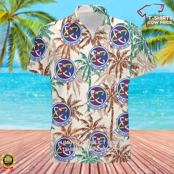 US Air Force 586th Flight Test Squadron (AFMC) Hawaiian Shirt US Air Force 586th Flight Test Squadron (AFMC) Hawaiian Shirt