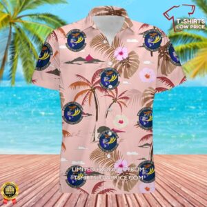 US Air Force 575th Aircraft Maintenance Squadron (AFMC) Hawaiian Shirt