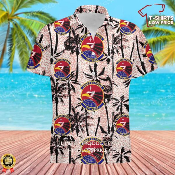 US Air Force 571st Mobility Support Advisory Sq (AMC) Hawaiian Shirt US Air Force 571st Mobility Support Advisory Sq (AMC) Hawaiian Shirt