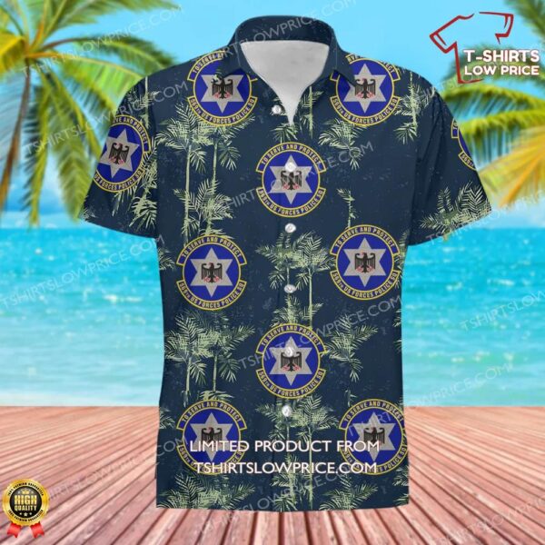 US Air Force 569th US Forces Police Sq (USAFE) Hawaiian Shirt
