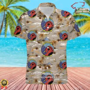 US Air Force 567th RED HORSE Squadron (AFRC) Hawaiian Shirt