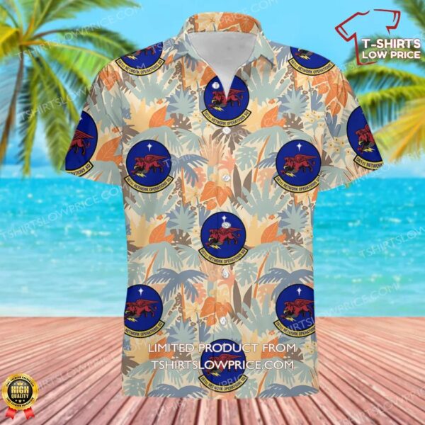 US Air Force 561st Network Operations Squadron (ACC) Hawaiian Shirt US Air Force 561st Network Operations Squadron (ACC) Hawaiian Shirt