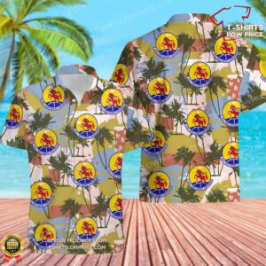 US Air Force 560th RED HORSE Squadron (AFRC) Hawaiian Shirt