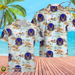 US Air Force 550th Fighter Squadron (AETC) Hawaiian Shirt