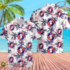 US Air Force 523d Fighter Squadron (ACC) Hawaiian Shirt