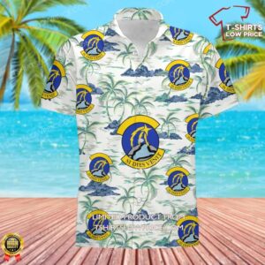 US Air Force 514th Communications Squadron (AFRC) Hawaiian Shirt