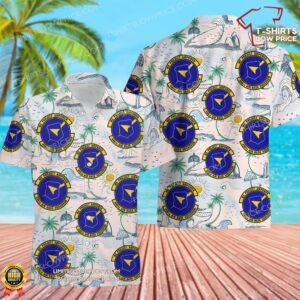 496th Air Base Squadron (USAFE) Hawaiian Shirt