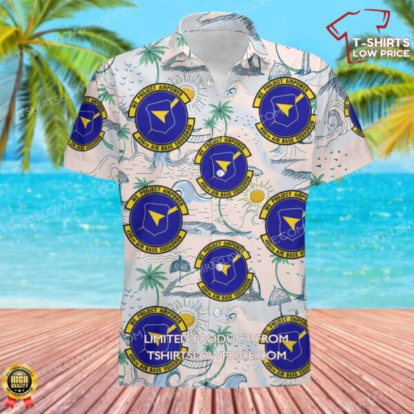 496th Air Base Squadron (USAFE) Hawaiian Shirt 496th Air Base Squadron (USAFE) Hawaiian Shirt