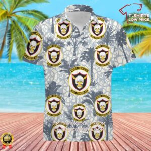 493d Fighter Squadron (USAFE) Hawaiian Shirt