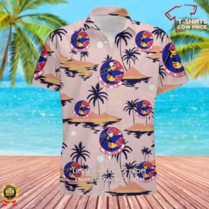 492d Fighter Squadron (USAFE) Hawaiian Shirt