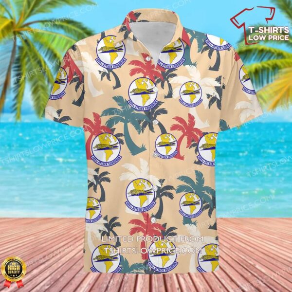 489th Attack Squadron (ACC) Hawaiian Shirt 489th Attack Squadron (ACC) Hawaiian Shirt