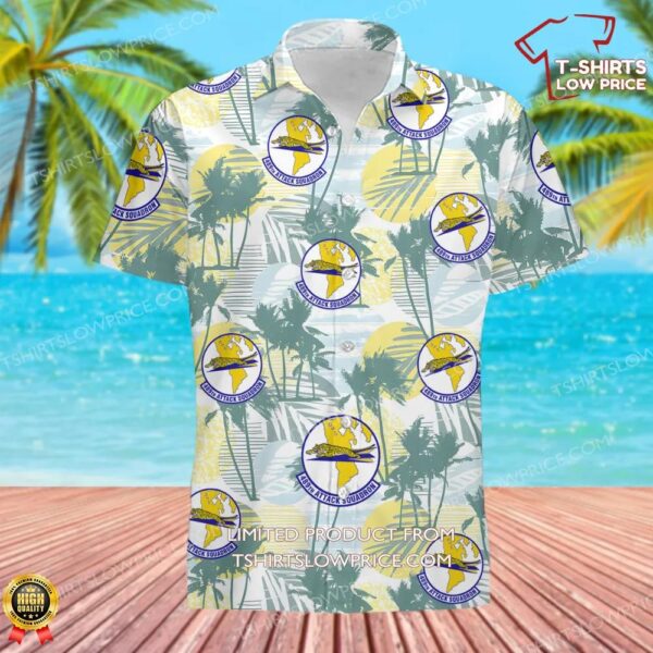 489 Attack Squadron (ACC) Hawaiian Shirt 489 Attack Squadron (ACC) Hawaiian Shirt