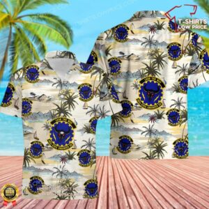 482d Civil Engineer Squadron (AFRC) Hawaiian Shirt