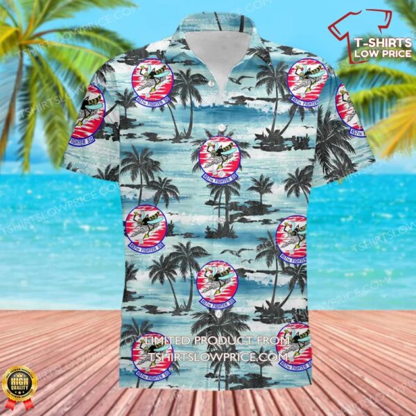 457th Fighter Squadron (AFRC) Hawaiian Shirt 457th Fighter Squadron (AFRC) Hawaiian Shirt