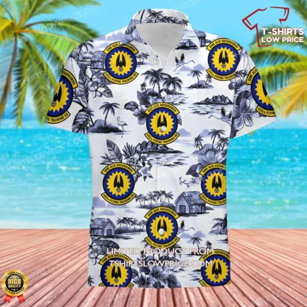 455th Flying Training Squadron (AETC) Hawaiian Shirt 455th Flying Training Squadron (AETC) Hawaiian Shirt