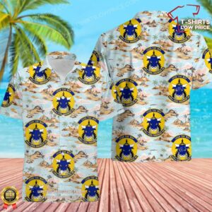446th Civil Engineer Squadron (AFRC) Hawaiian Shirt