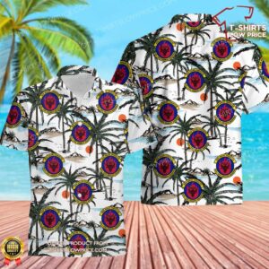 445th Civil Engineering Squadron (AFRC) Hawaiian Shirt
