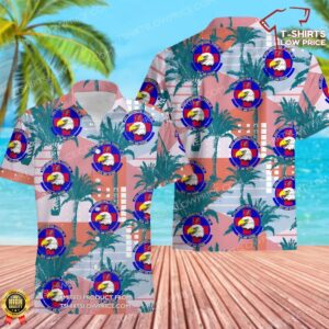 445th Aeromedical Staging Squadron (AFRC) Hawaiian Shirt