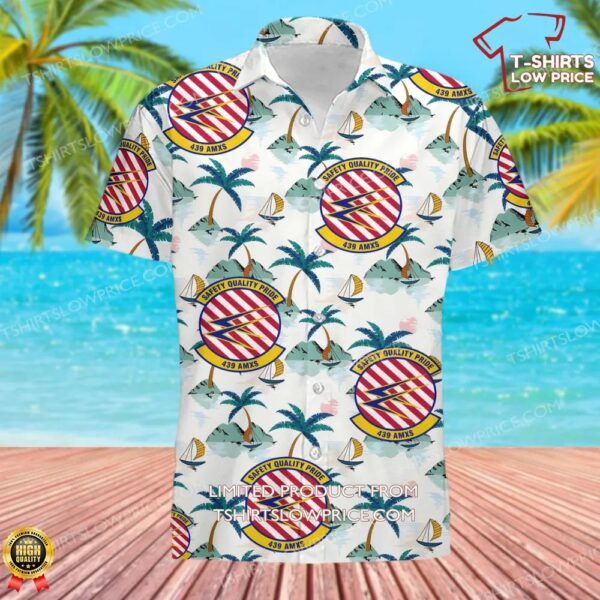 439th Aircraft Maintenance Squadron Hawaiian Shirt 439th Aircraft Maintenance Squadron Hawaiian Shirt
