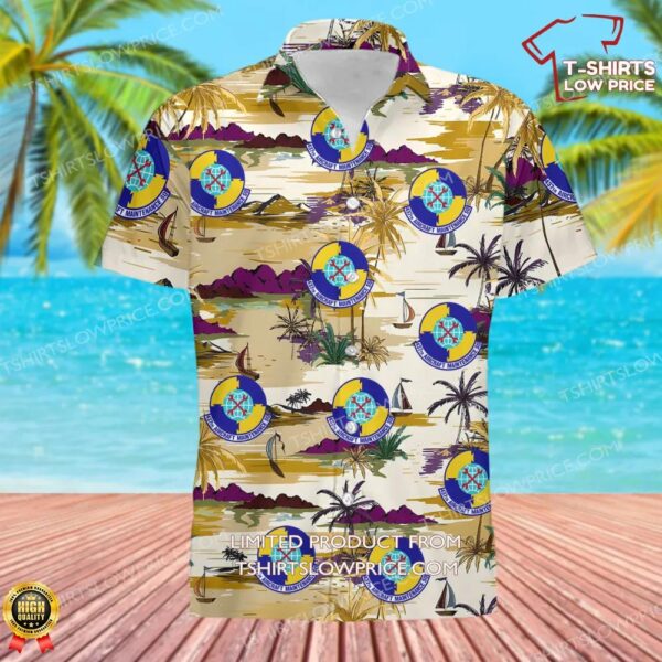 437th Aircraft Maintenance Squadron (AMC) Hawaiian Shirt 437th Aircraft Maintenance Squadron (AMC) Hawaiian Shirt